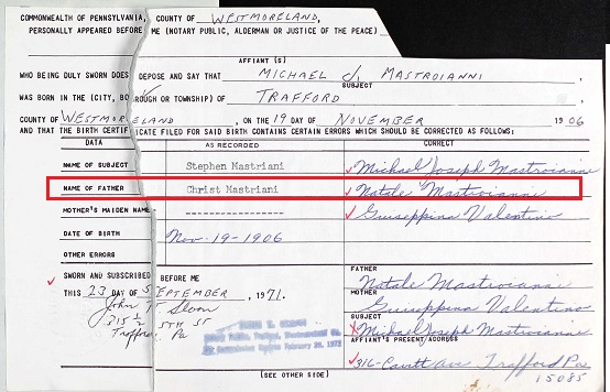 michael birth