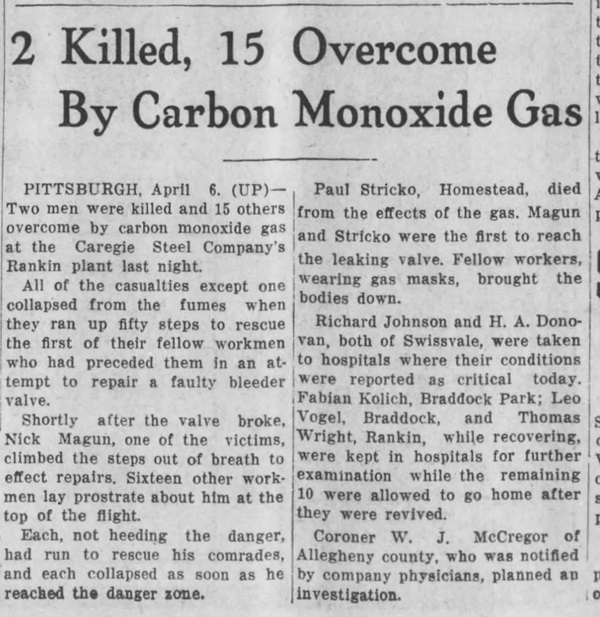 The Evening Times 06 Apr 1933 Page 1 Columns 4 5